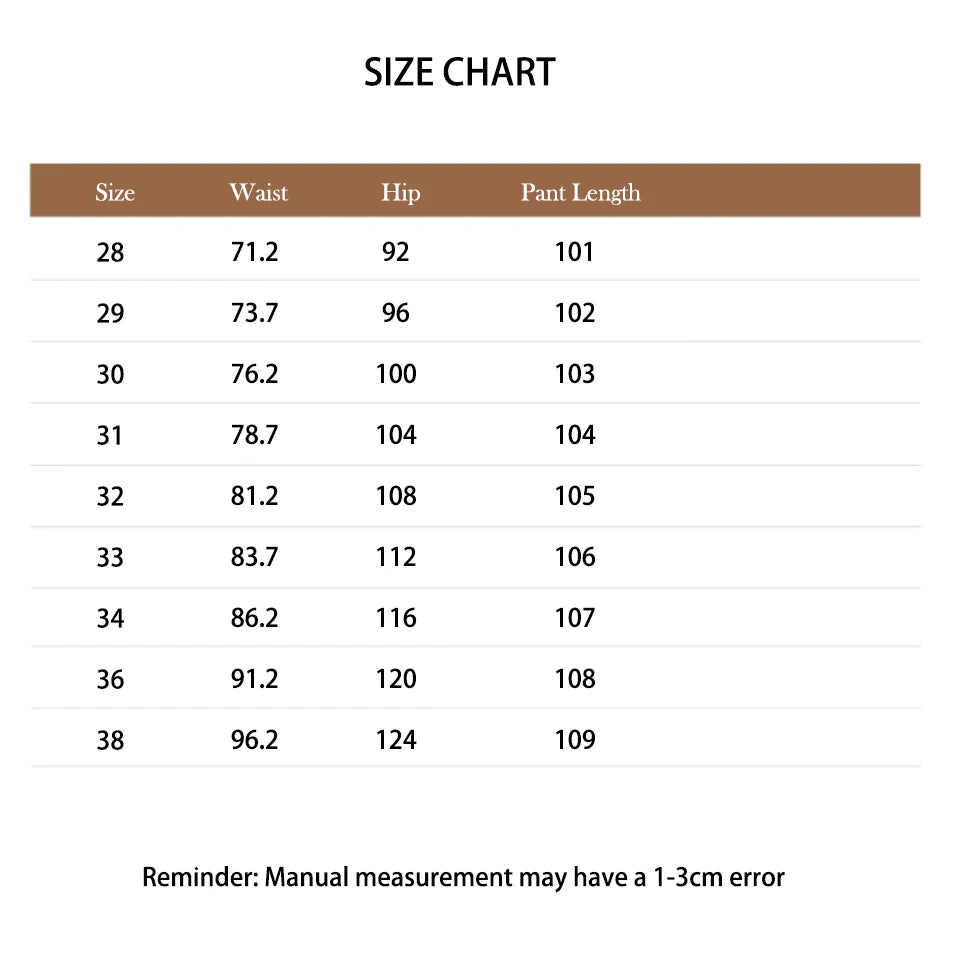 Men's Baggy Straight-Leg Denim Pants | Business Casual Wide-Loose Fit Jeans for Spring/Autumn All-Season Styling